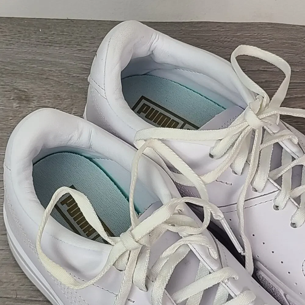 Puma Eris Fantasy Lace Up Women's Sneaker Whisper White Size 7